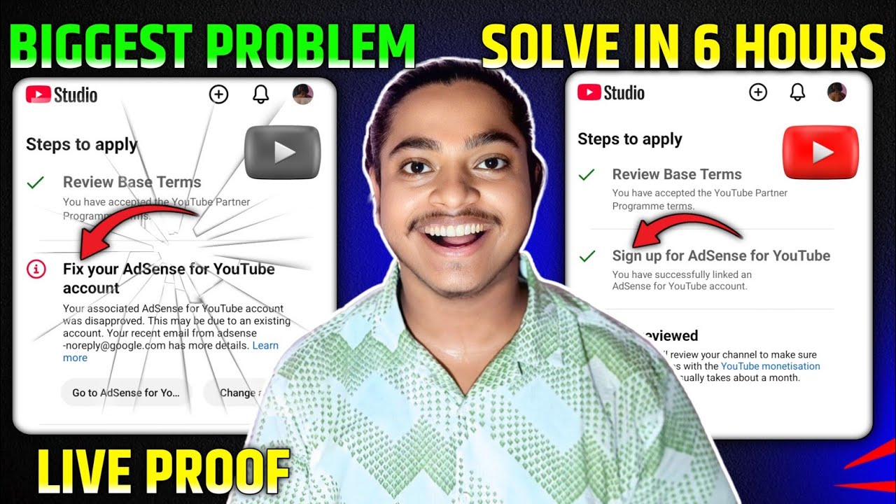 Fix Your Absence For Youtube Account Kaise Thik Kare | Fix your absence for youtube account problem 
