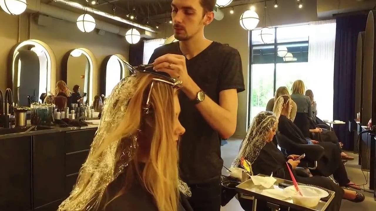 Indianapolis' Top ORIBE Hair Salon, G Michael Salon in Action