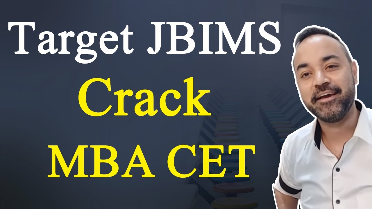 Target JBIMS | Crack MBA CET | MBA Motivation