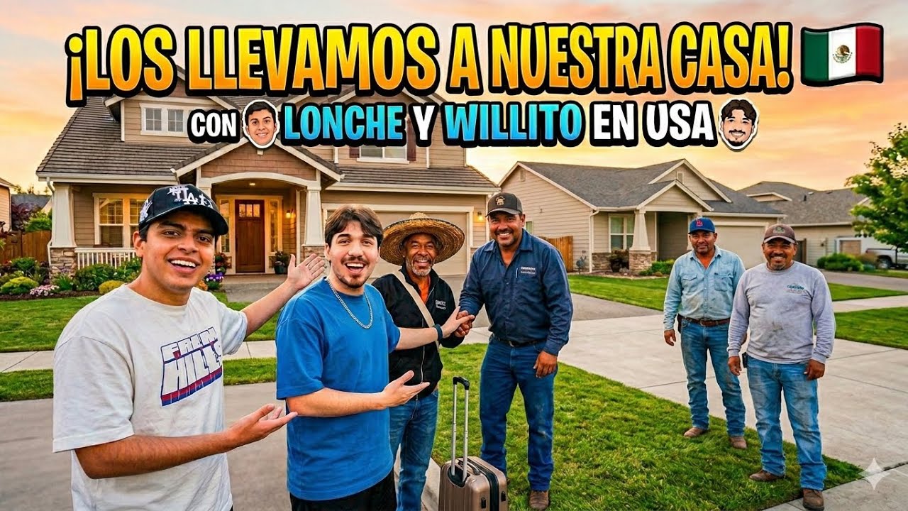 Lonche Y Willito Llevan A Su Casa A Los Compatriotas | LONCHE FES #lonche #willito #westcol #Samulx