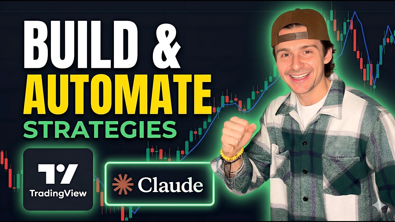 Build, Backtest & Automate ANY Trading Strategy With Claude AI (TradingView + AlphaInsider)