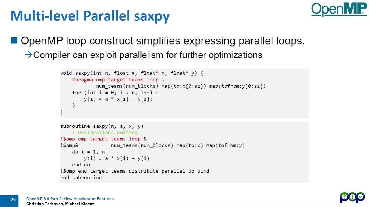OpenMP 6.0 Part 2: New Device Offloading Features