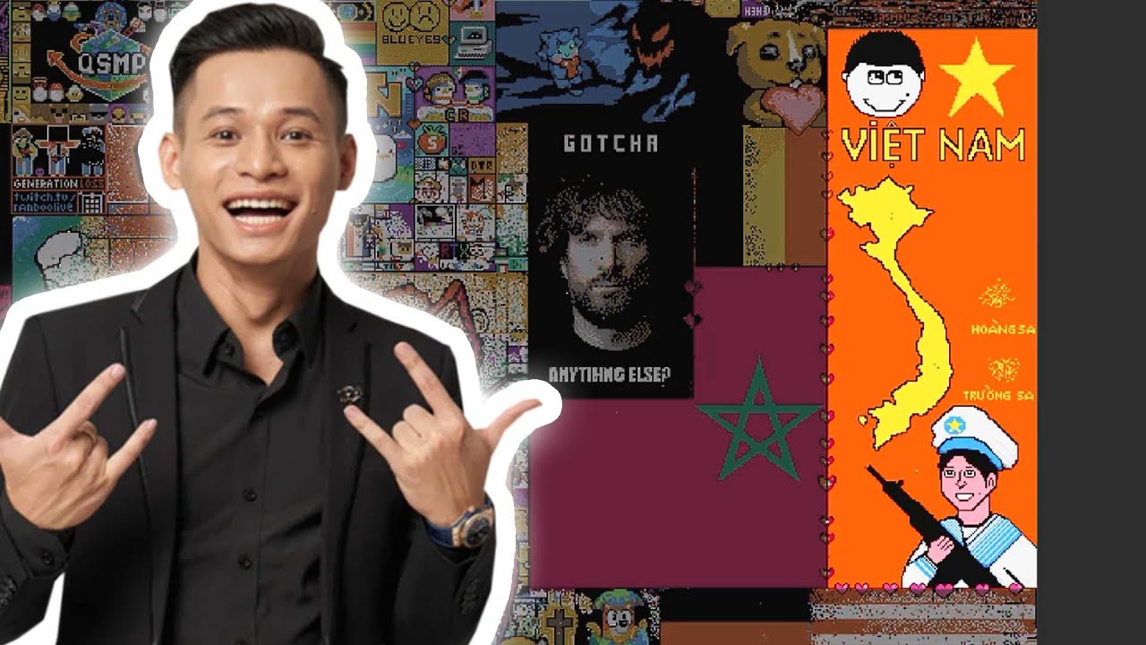 Độ Mixi c&ugrave;ng k&ecirc;nh chat FA tham gia r/place của Reddit với bản đồ Việt Nam si&ecirc;u to khổng lồ.