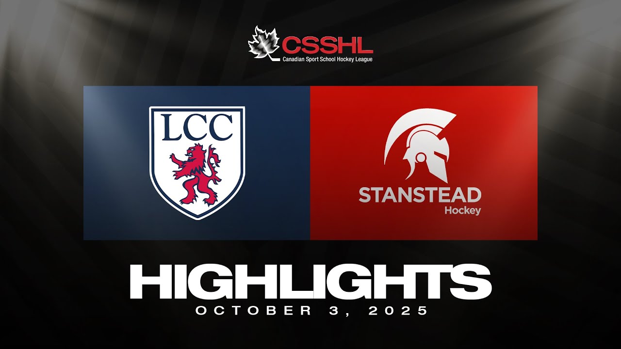 Lower Canada College vs Stanstead College East U17 Prep 10/3 | CSSHL Highlights