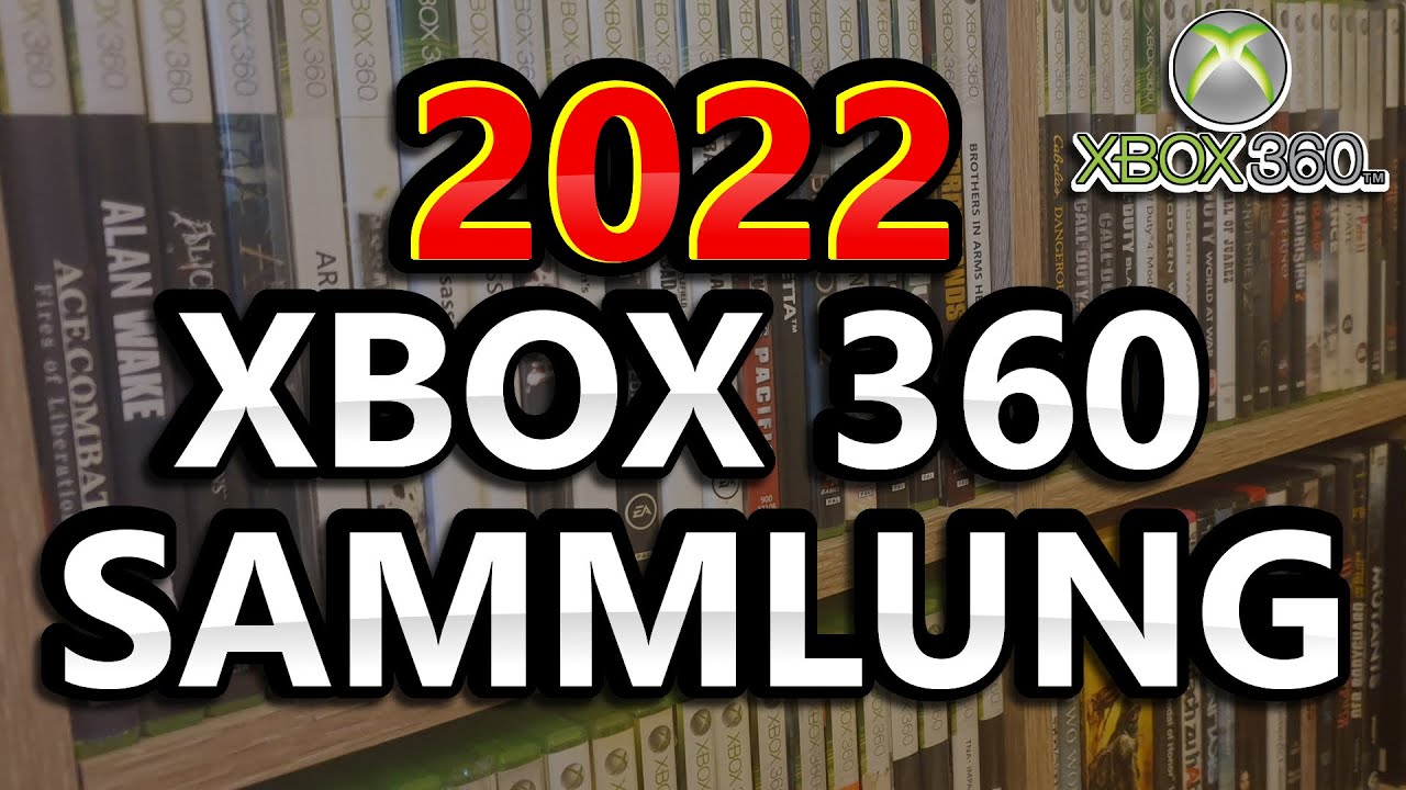 Xbox 360 Spiele Sammlung 2022 🔥 Bald schon RETRO ? | KNYRPSTV