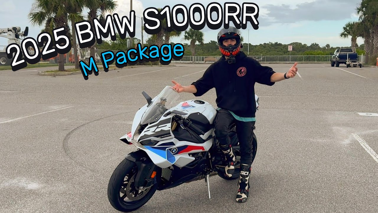 Мой новенький BMW S1000RR 2025 года выпуска с пакетом M! | Поездка и обзор