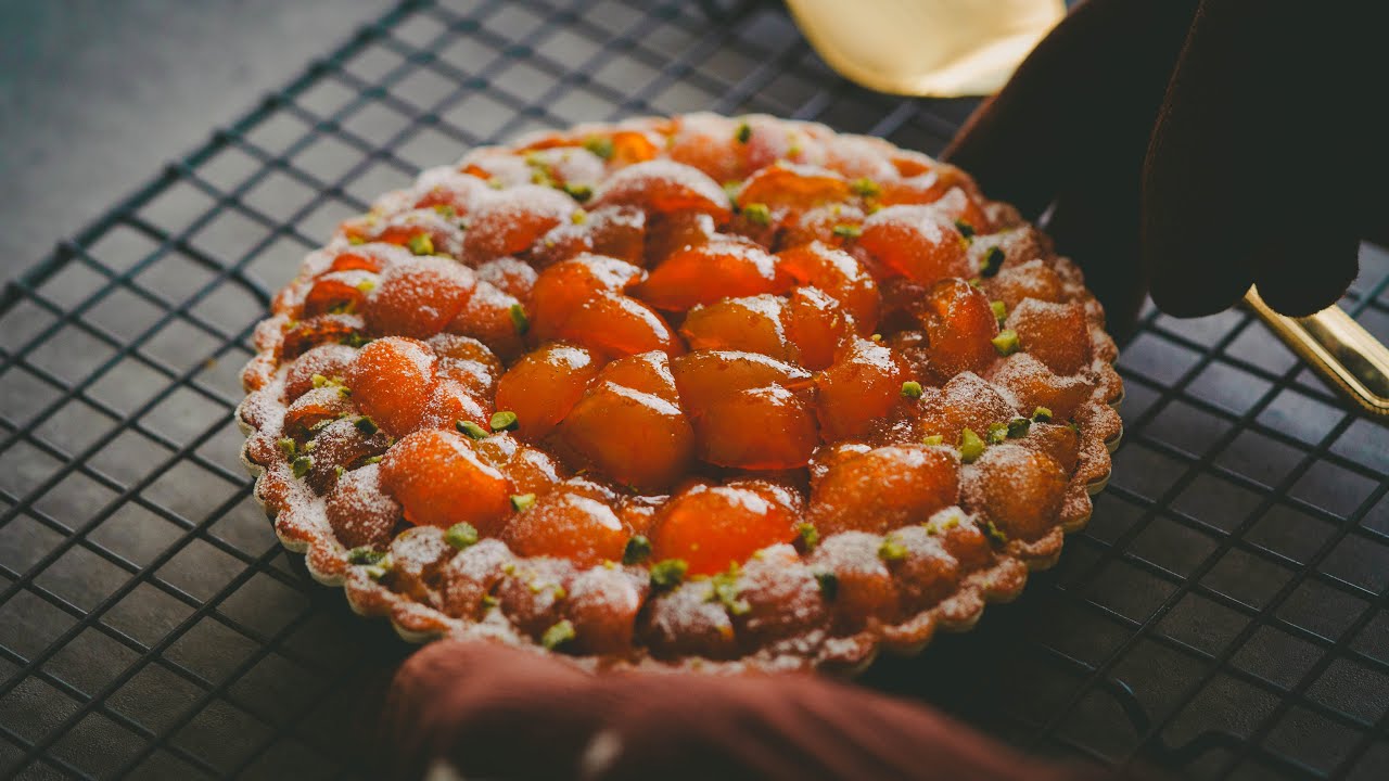 French Butter Kumquat Tart | Winter-Limited, Incredibly Delicious Recipe!
