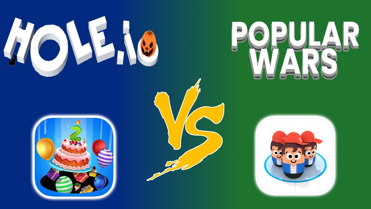 Hole.io vs. Popular Wars | Which Is The Better Game? | Part 27