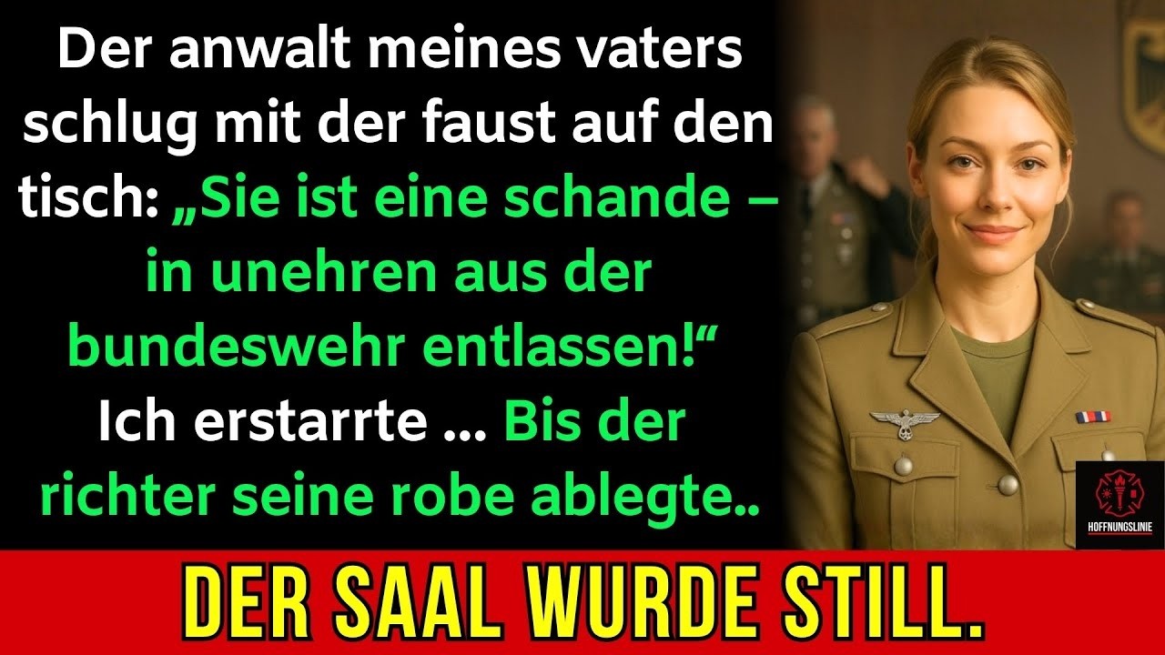 Sie nannten mich eine Schande – doch als der Richter seine Robe ablegte, verstummte der Saal