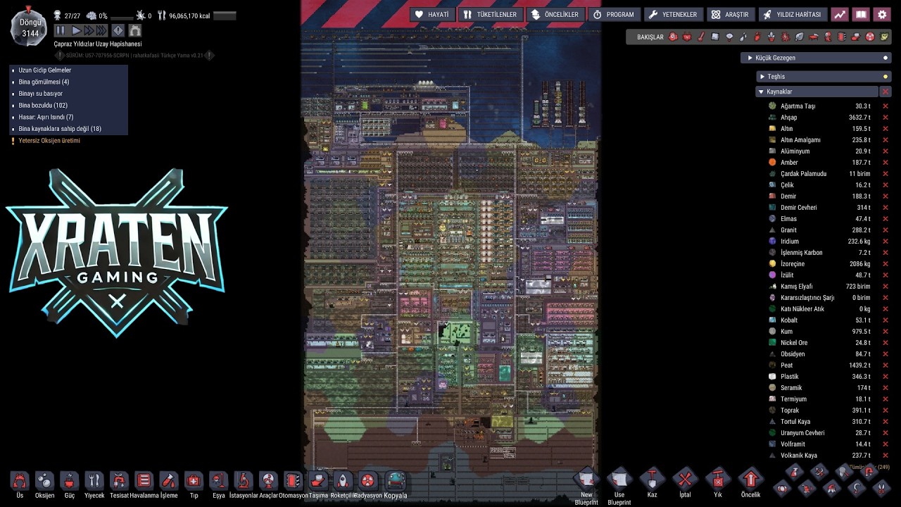 🦖 Oxygen Not Included: Prehistoric Planet Pack 🌋 Dinozorlarla Koloni Macerasına Devam 🚀 Bölüm 178 🎬