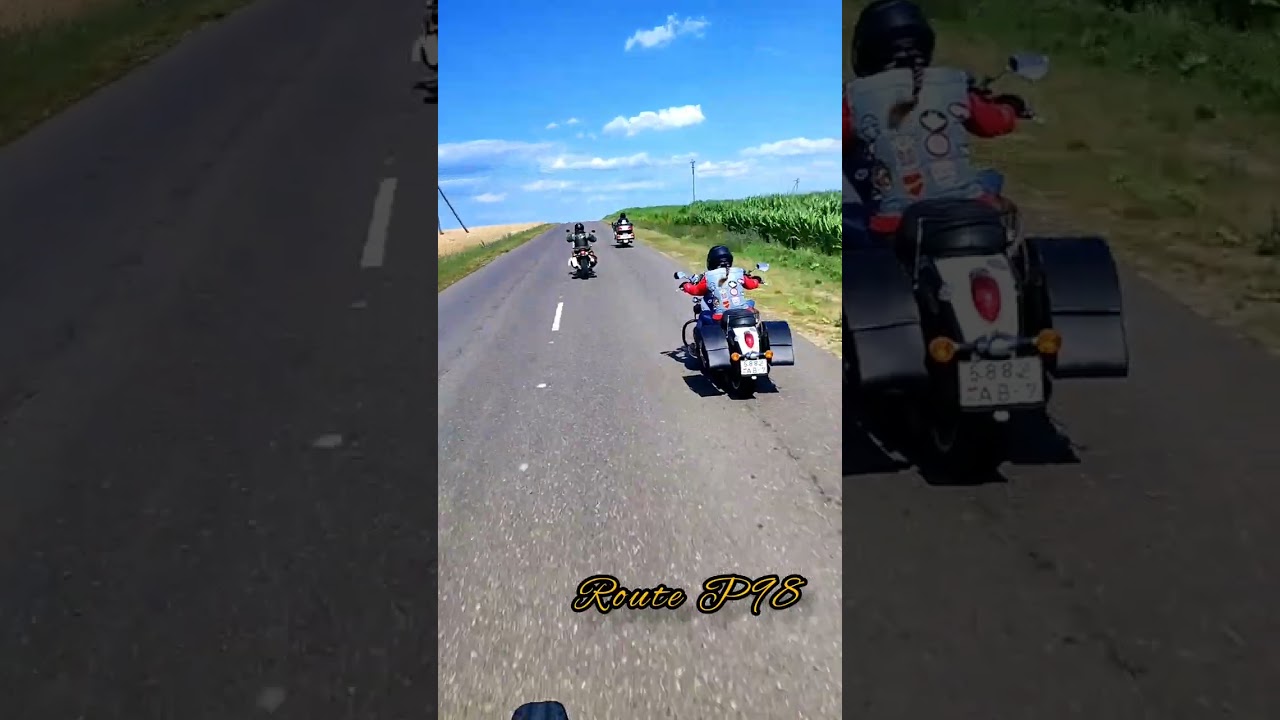 Route P98. Дорога, друзья, путешествие. #motovlog #belarus #путешествия #