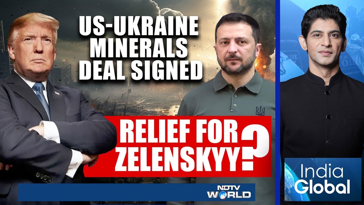 US-Ukraine Sign Historic Minerals Deal | Washington Urges New Delhi-Islamabad To Defuse Tensions