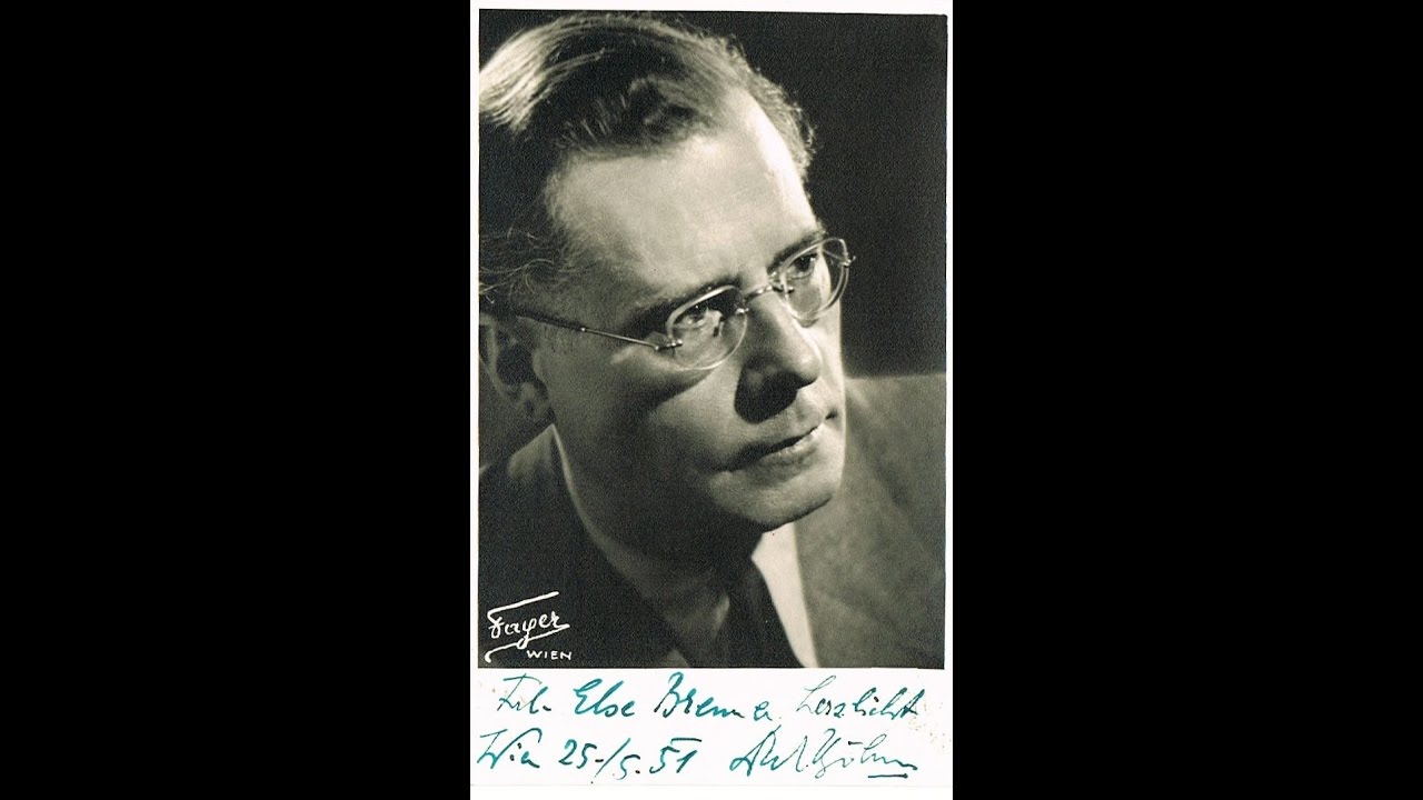 Dr  Karl Böhm talks about Mozart