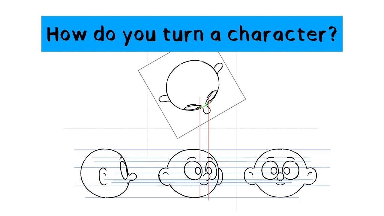 Character 360° Turn Around and Tilt Up and Down