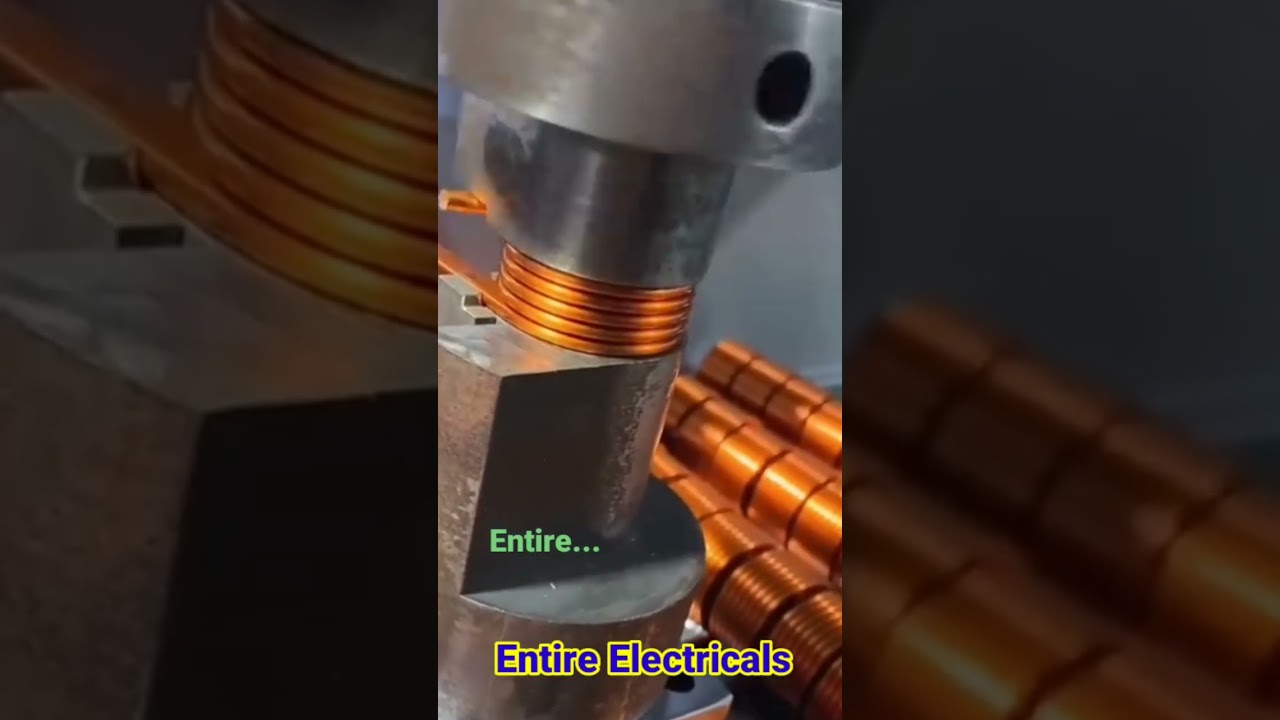 Copper Busbar Winding Machine