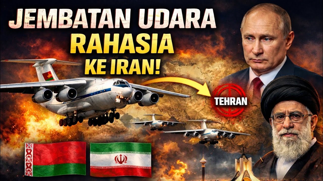 Operasi Udara Misterius Belarus–Iran, Ada Kiriman Militer Rusia?