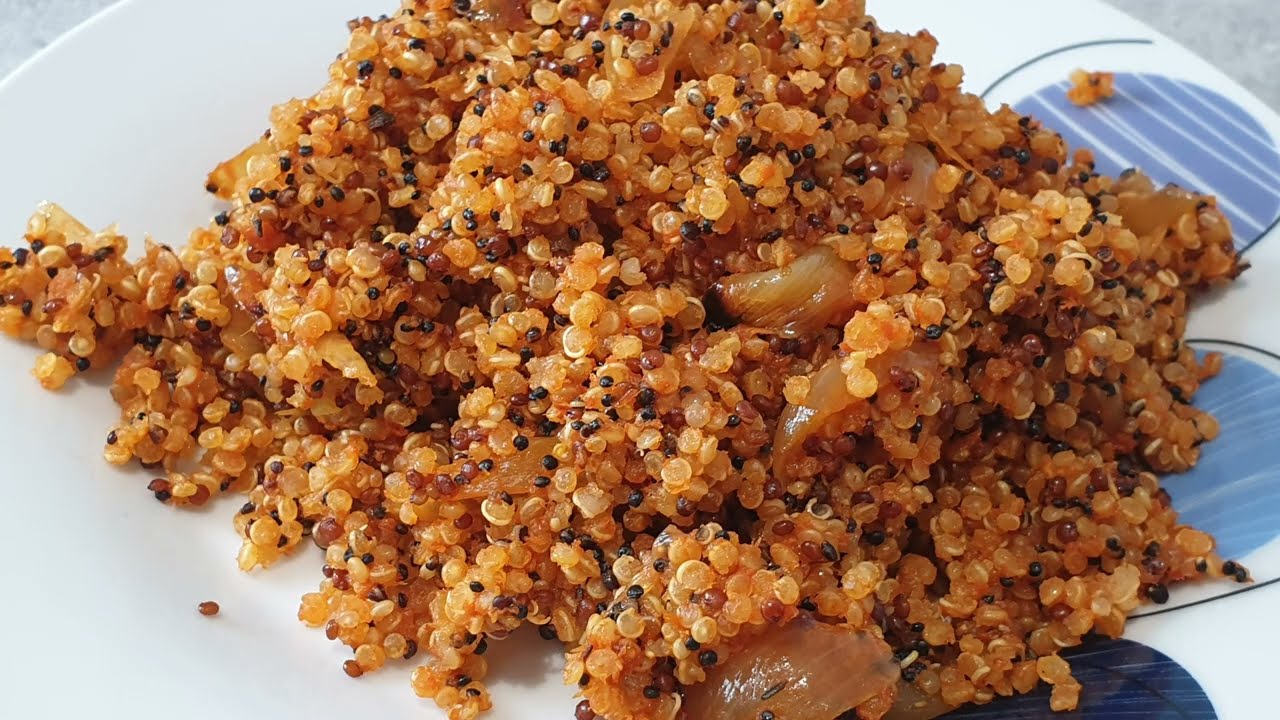 Quinoa how to cook Jollof  rice recipe