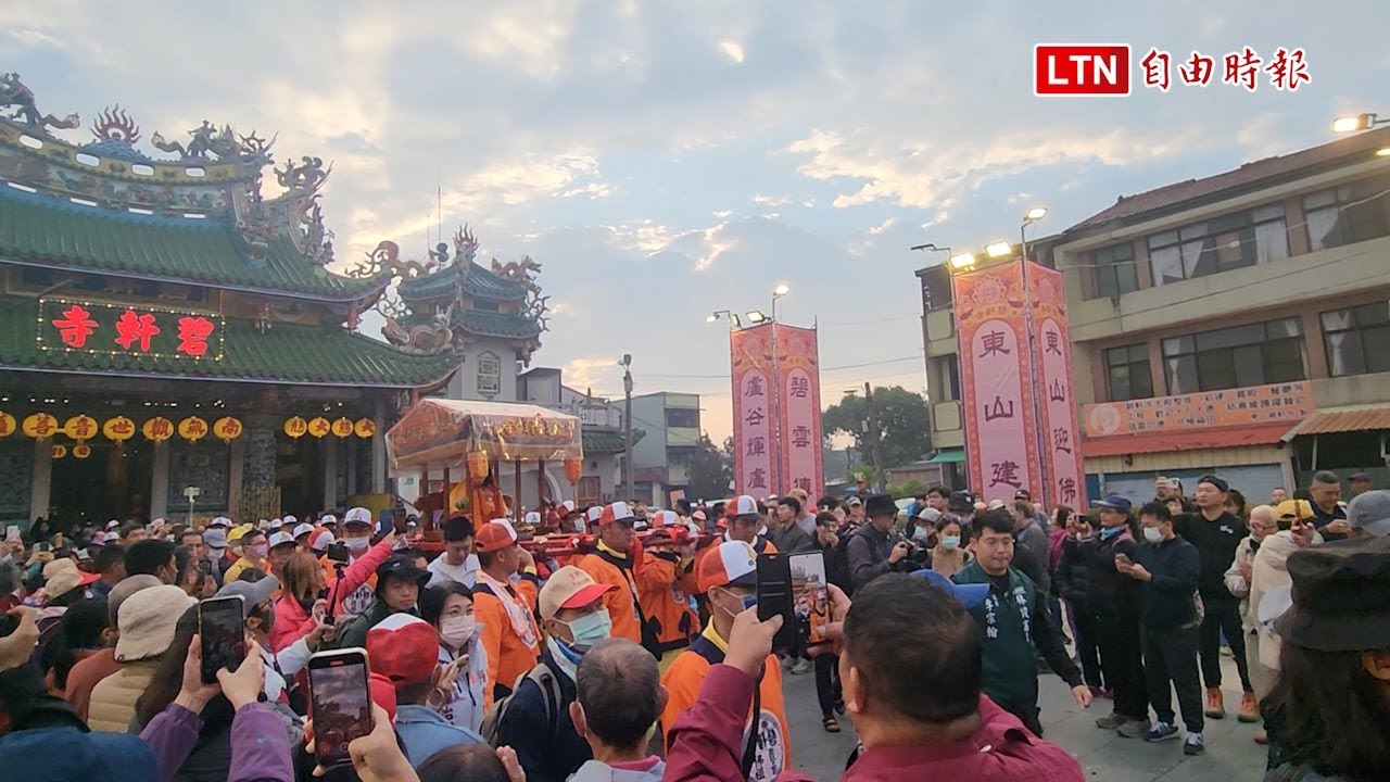 東山碧軒寺觀音佛祖返碧雲寺 大批信眾走香路護持