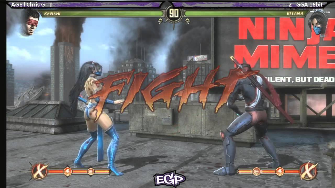 MK9 - SCR 2013 - AGE l Chris G (Kenshi) vs GGA 16 Bit (Kitana) - FT5 Money Match