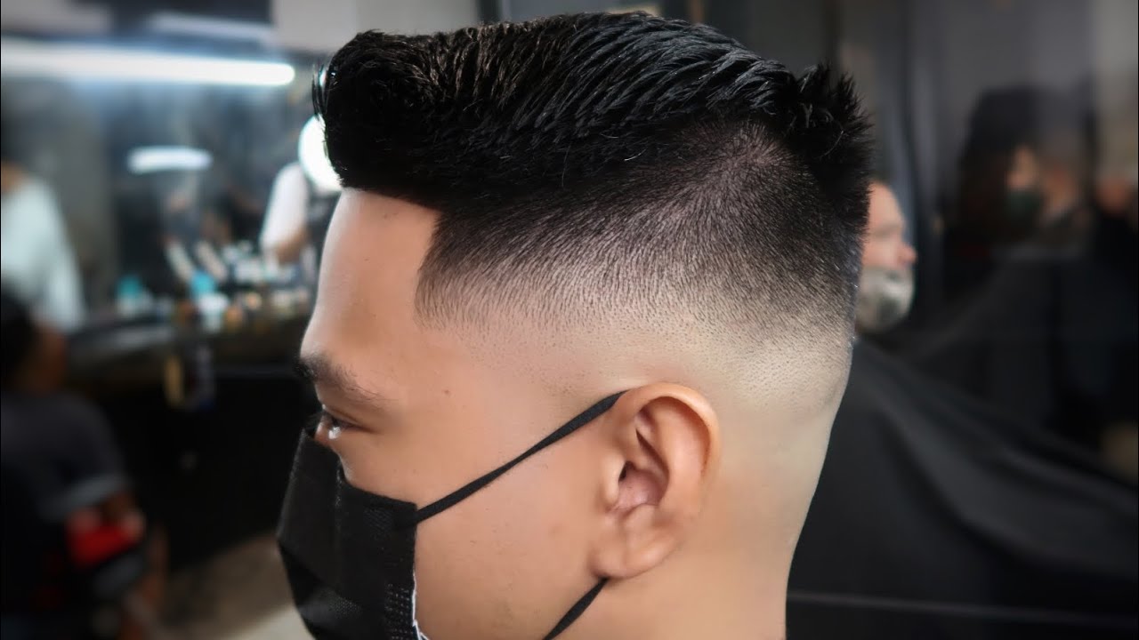 BARBER TUTORIAL BALD FADE COMBOVER NEW FADING TECHNIQUE!