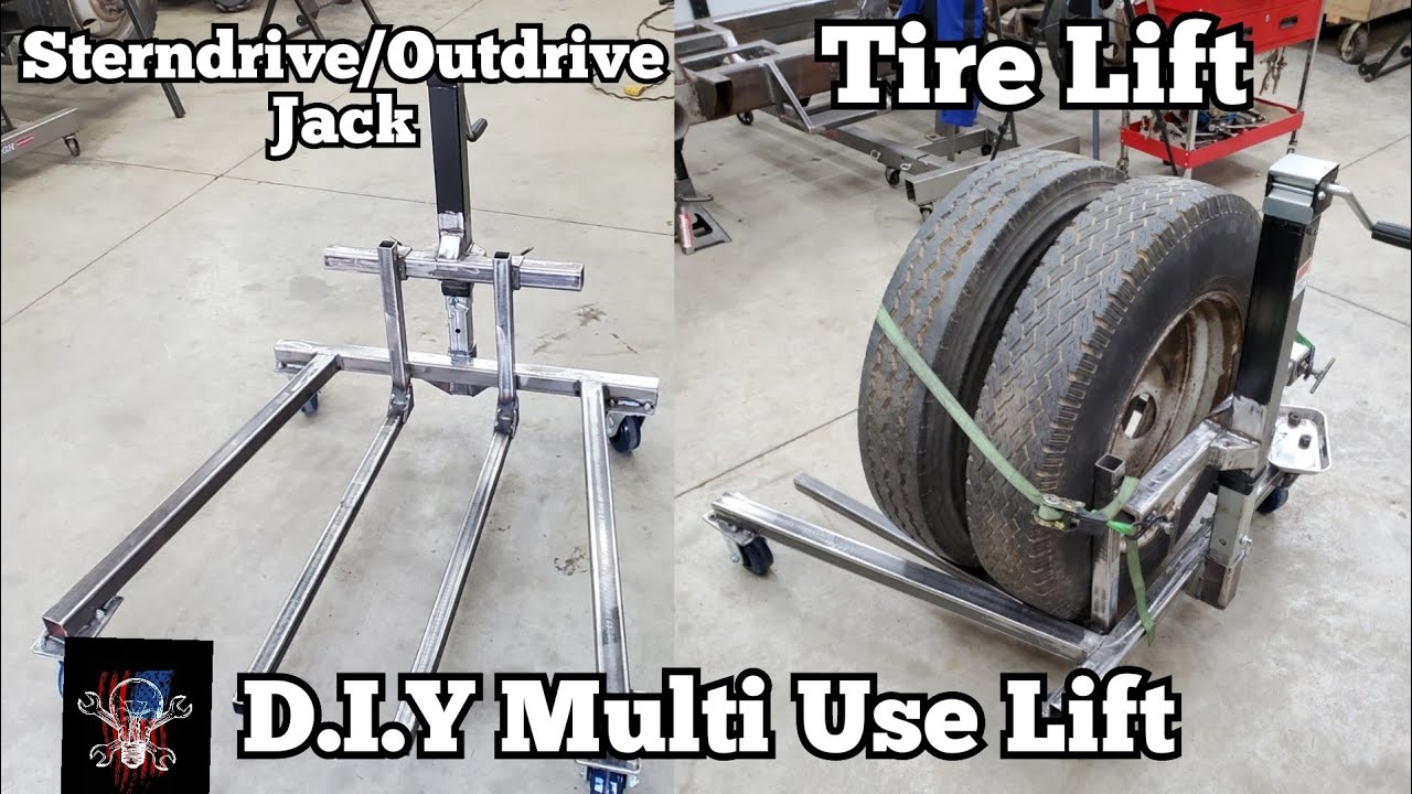 Building A Boat Outdrive Jack/Lift