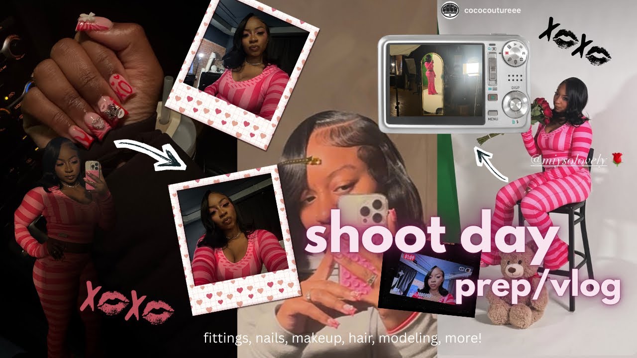 SPEND SHOOT DAY WITH ME! ft. CoCo Couture💘💘