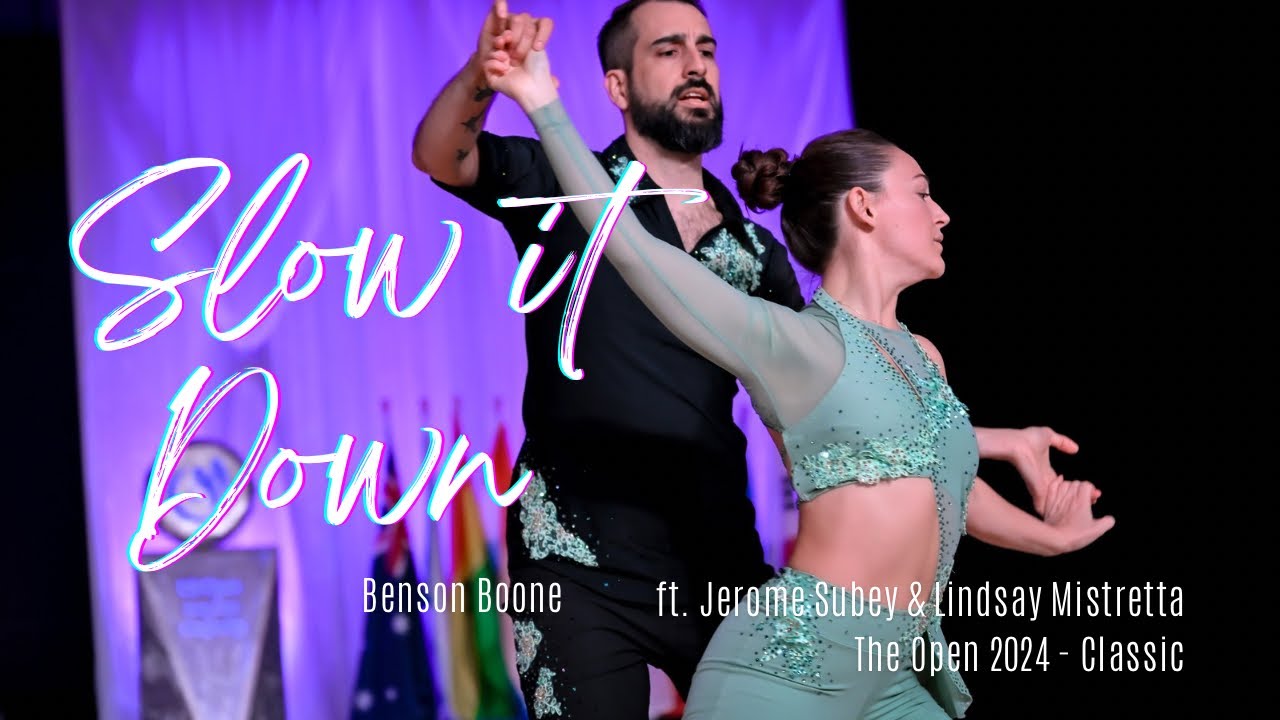 Jerome Subey & Lindsay Mistretta - The Open Swing Dance Championships 2024 Classic “Slow it Down”