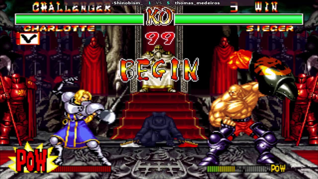 Samurai Shodown II  -Shinobism_ (BR) Vs thomas_medeiros (BR) || Play Date 31 Aug 25
