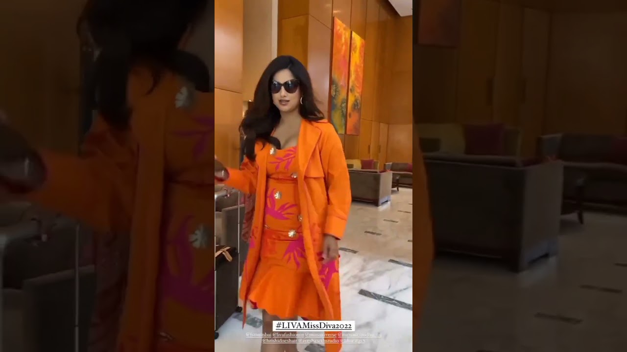 Miss Universe 2021 harnaaz sandhu in miss diva 2022 #missuniverse #harnaazsandhu #missuniverse2021