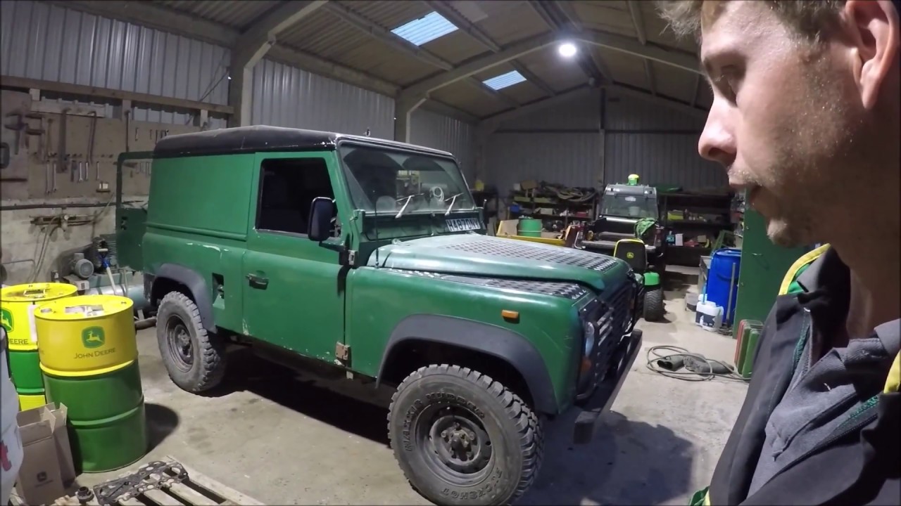Устанавливаю двигатель 200tdi обратно в Defender! :)