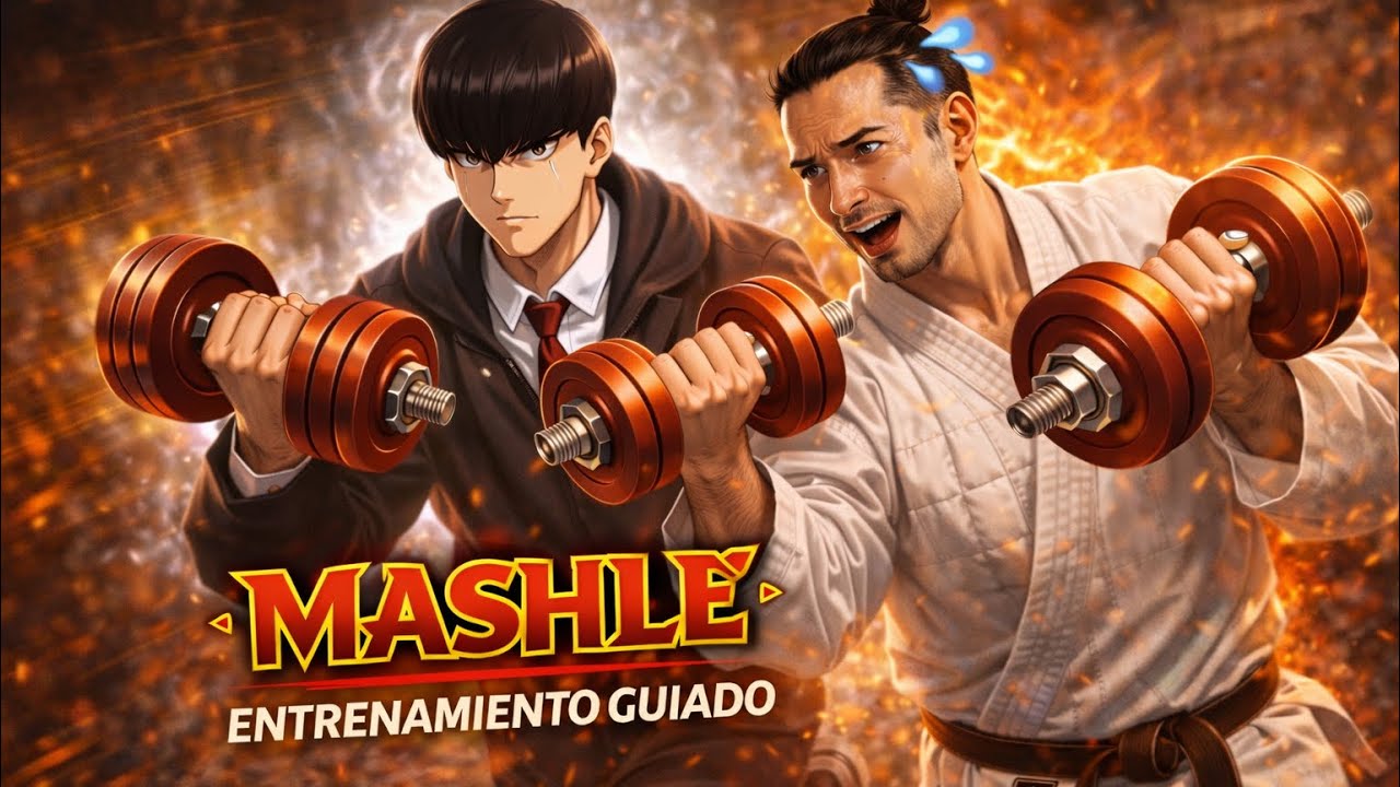 ENTRENAMIENTO basado en MASHLE | Sin comer panecillos | #mashle