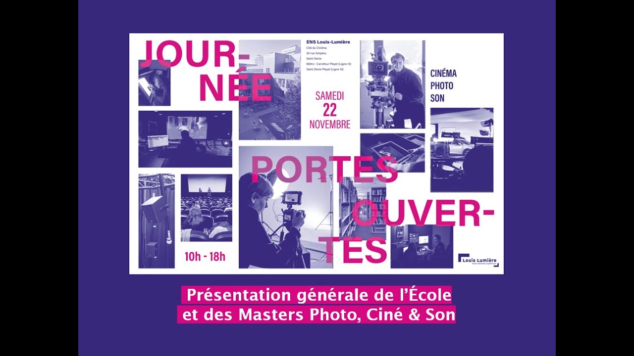 Journée Portes Ouvertes 2025 - Conférence générale de présentation des Masters