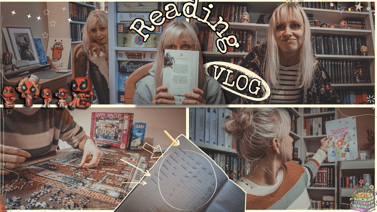 Reading VLOG 📚wyniki głosowania na książkę z TBRu🎬Książka z Czytanek (Luty) 😸i bardzo dobre czytanie