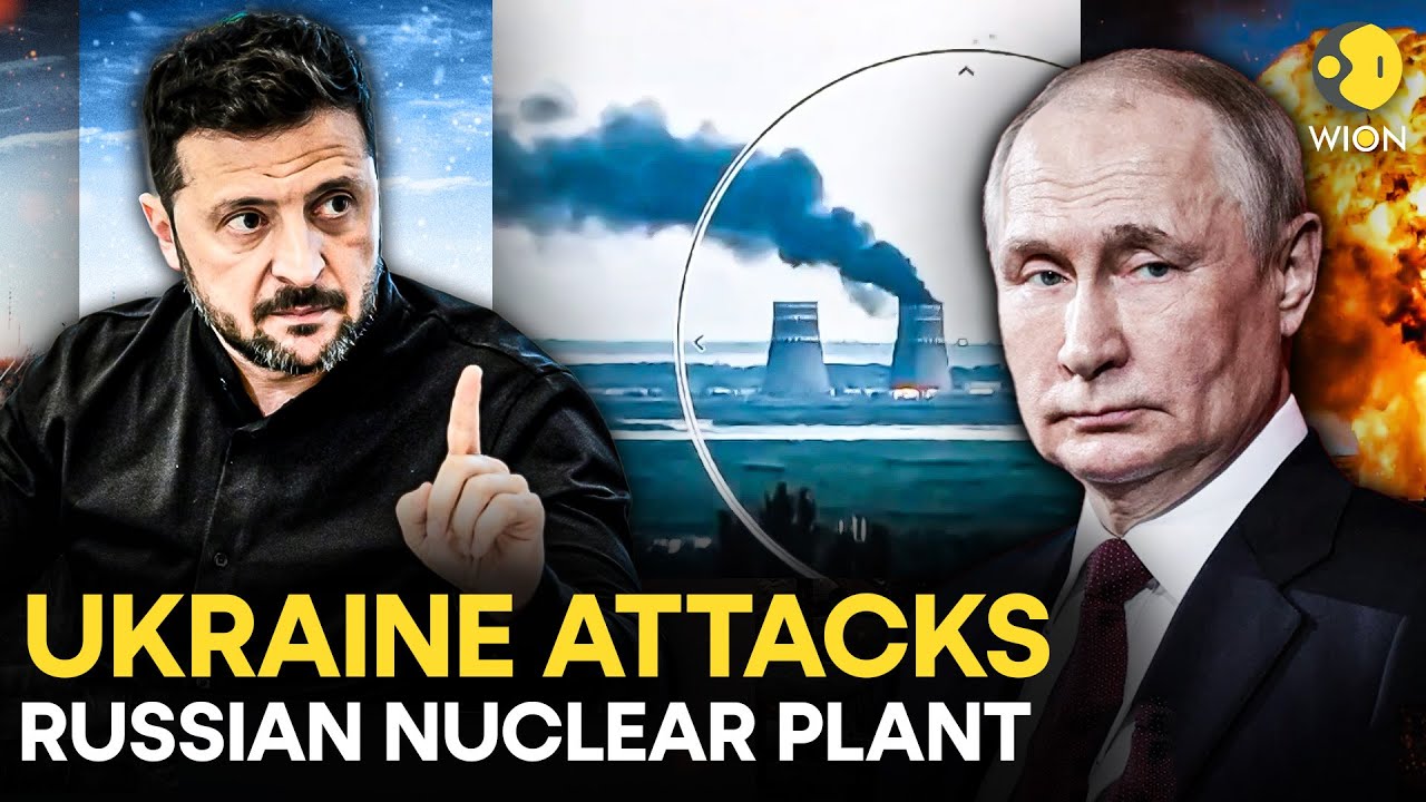 Russia-Ukraine War: Fire At Kursk Nuclear Plant, Zelensky's Independence Day Revenge! | Originals