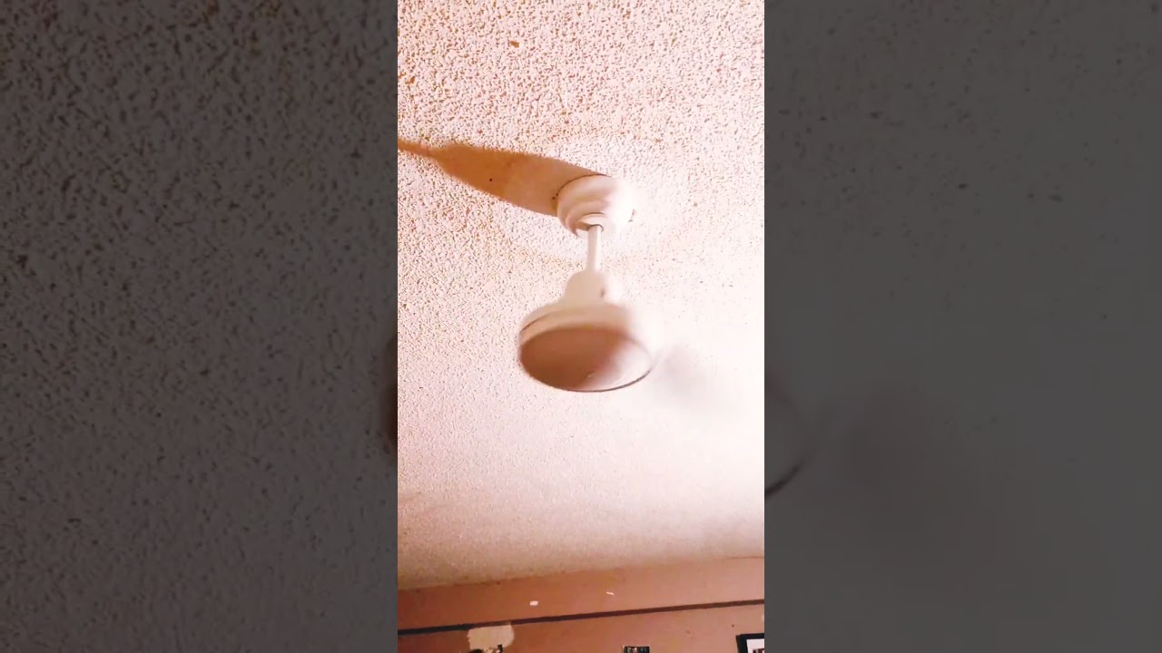 CEILING FAN EXPLODES! Dangerous Ceiling fan Situation! #ceilingfan #crazy #shorts #stupidvideo