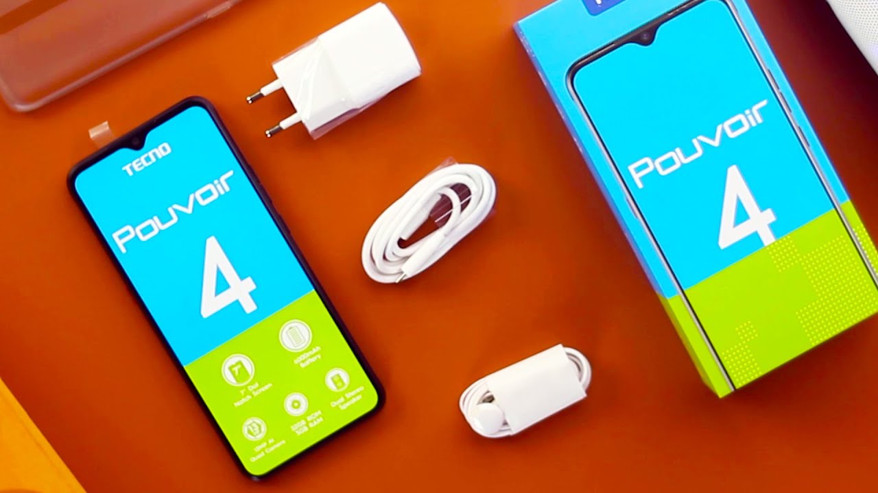 TECNO Pouvoir 4 Unboxing & Review: 6000mAH Battery King? [English]