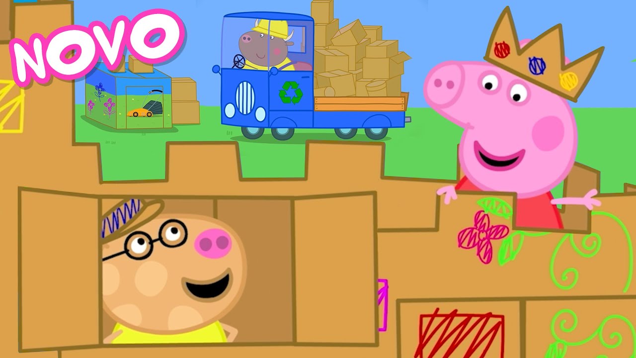 Peppa Pig Português Brasil | Castelo de Papelão da Peppa | NOVO Contos da Peppa Pig