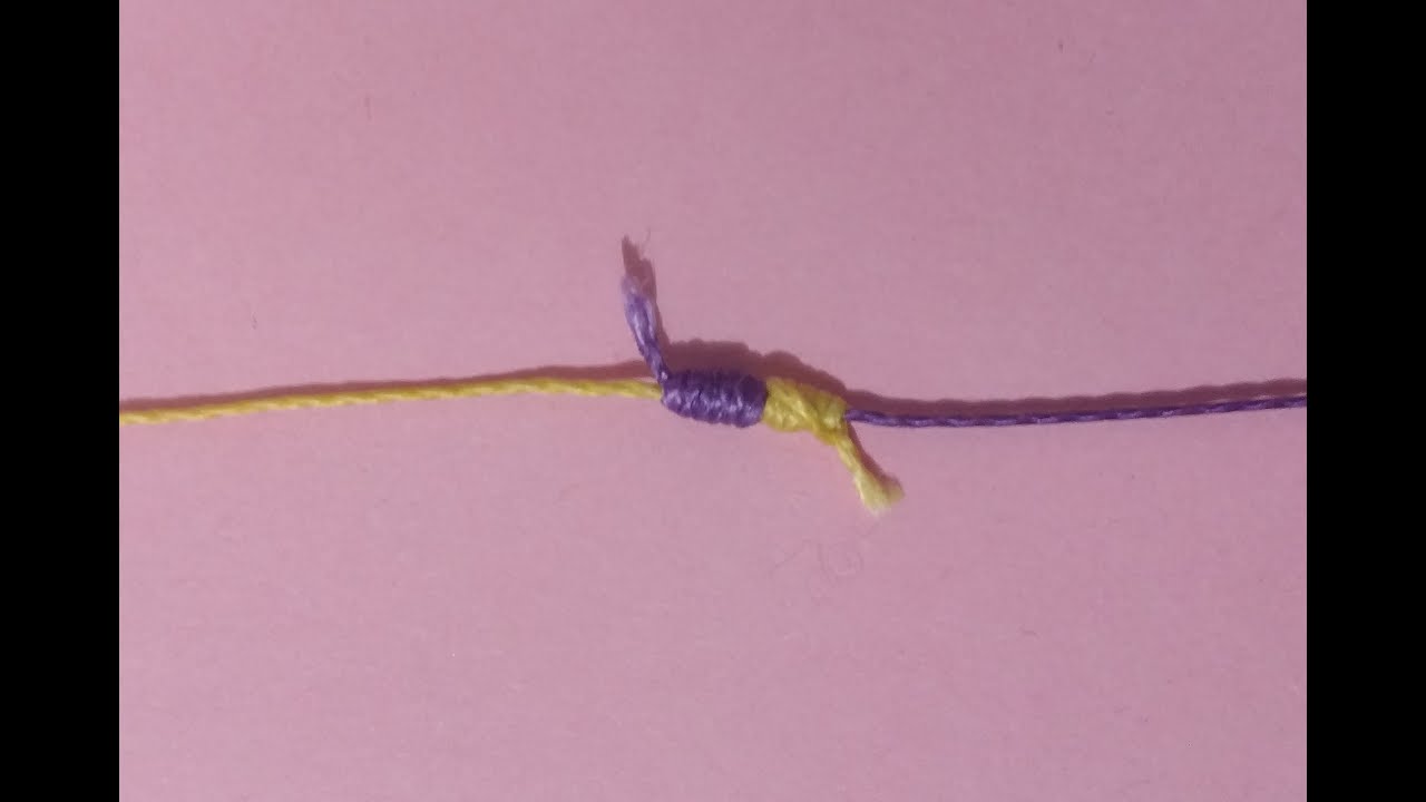 Узел Double Uni Knot