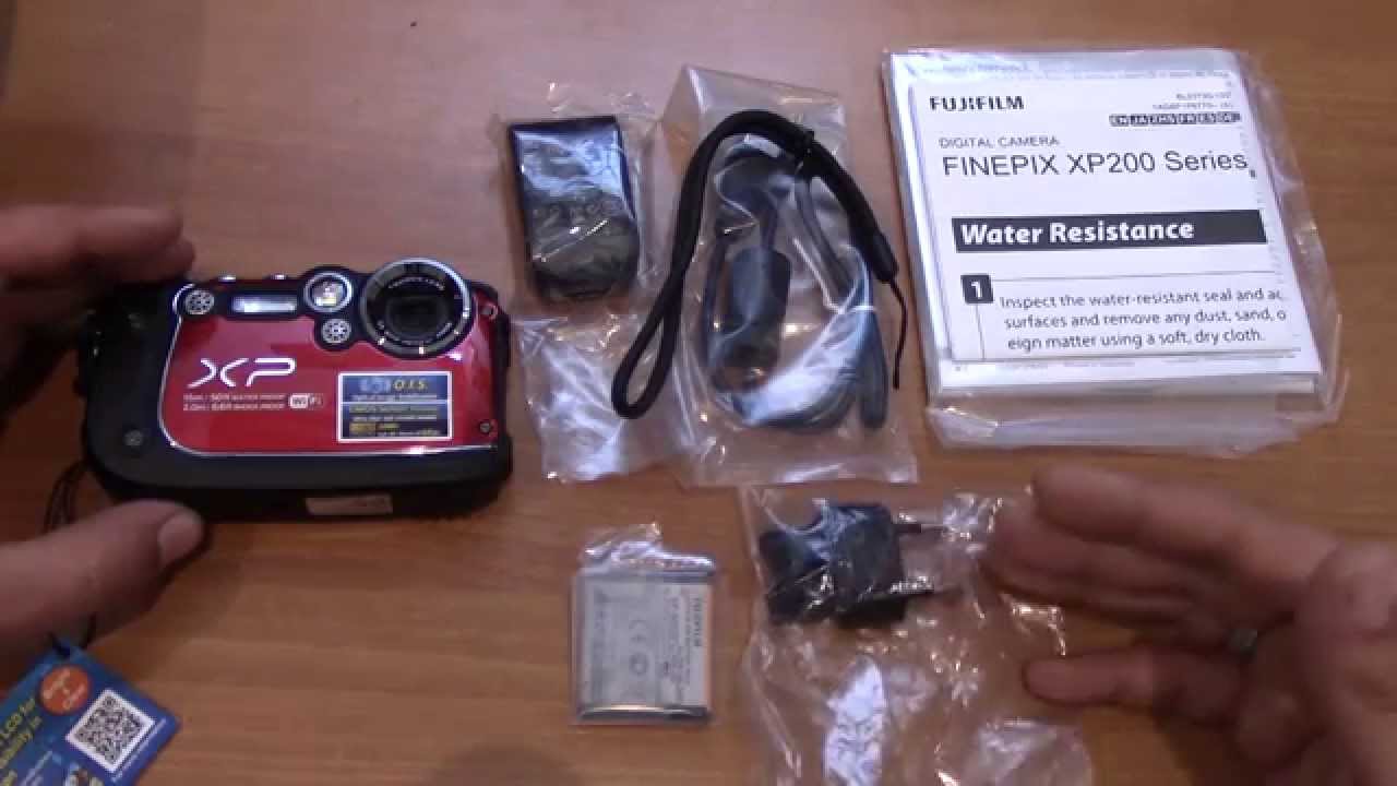 Fujifilm Finepix XP200 Обзор и распаковка подводной фотокамеры