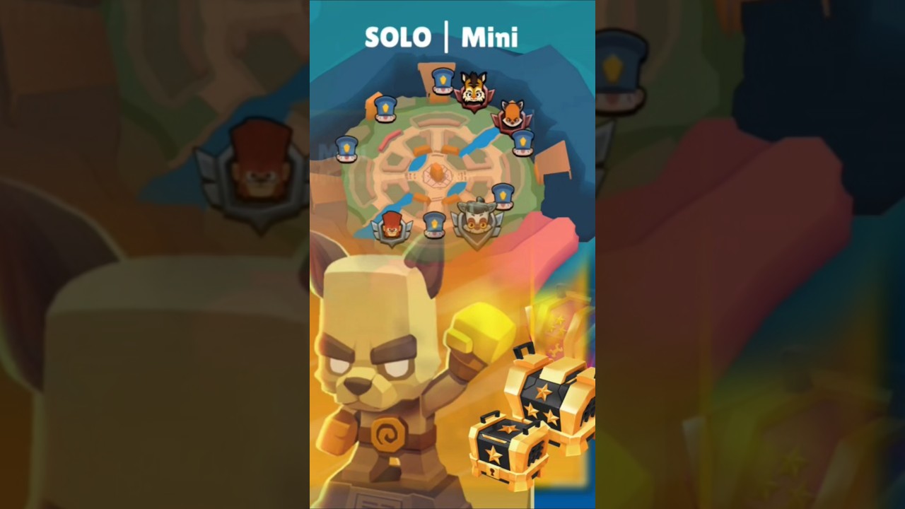 Hidden Dog + Mini Map?! 😱 Zooba Update WILD #zooba #headhunterzooba #zoobaupdate #zoobashorts