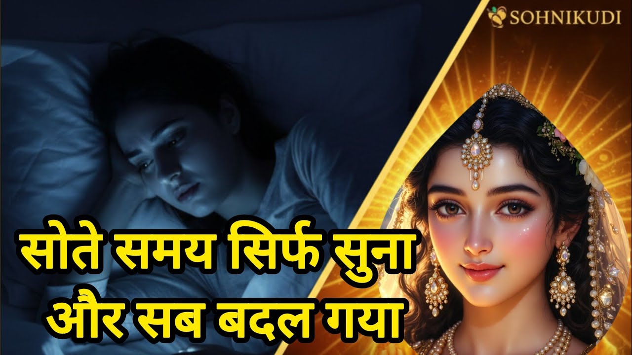 21 दिन   रात को राधा नाम सुनकर सोएं, फिर देखें बदलाव | Benefits of Radha Naam Jap @Sohnikudi1111 