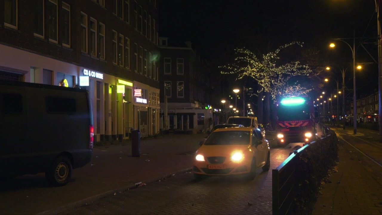 Curfew protesters in Rotterdam clash with police