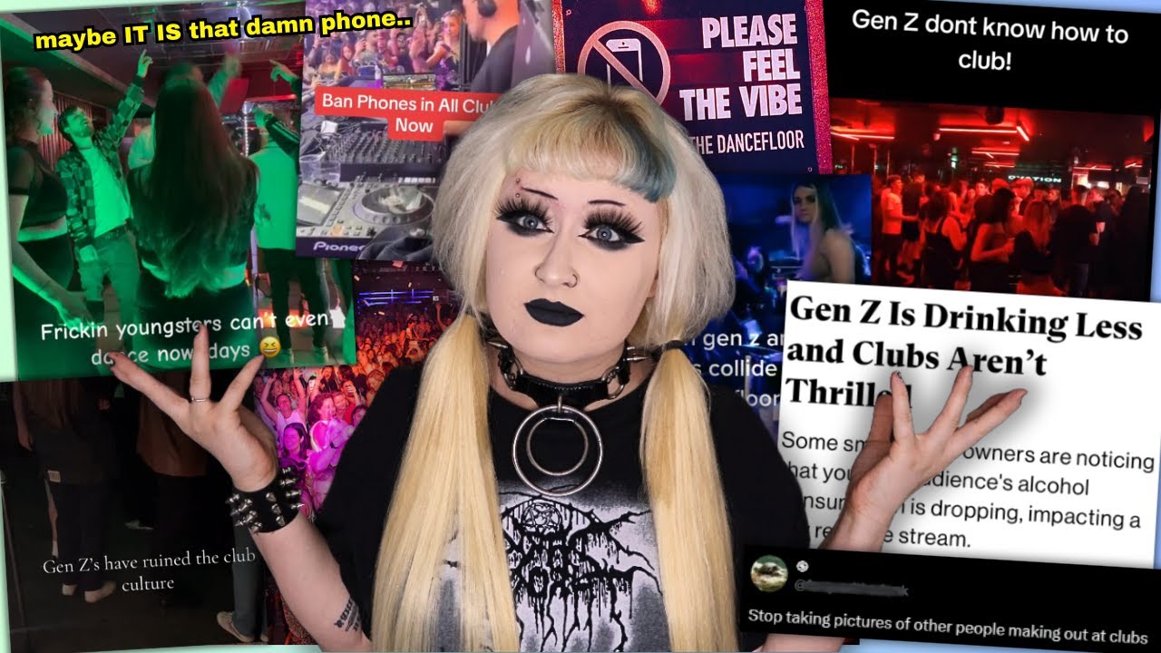gen z is being blamed for destroying club culture