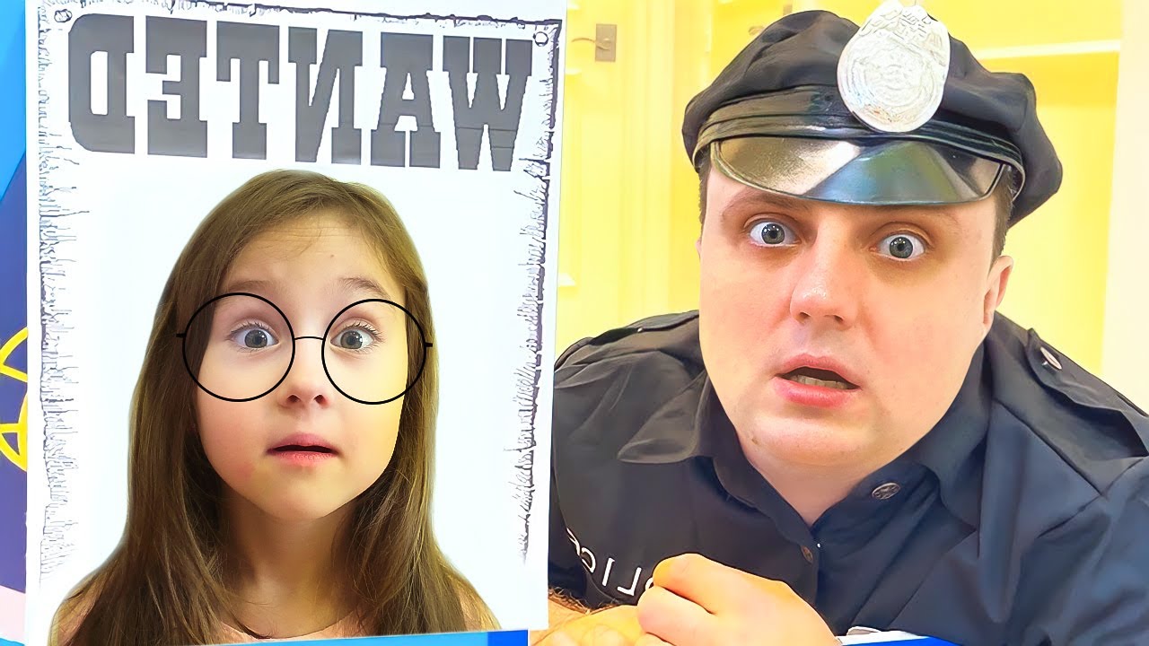 Milana learns to investigate crimes with a police officer