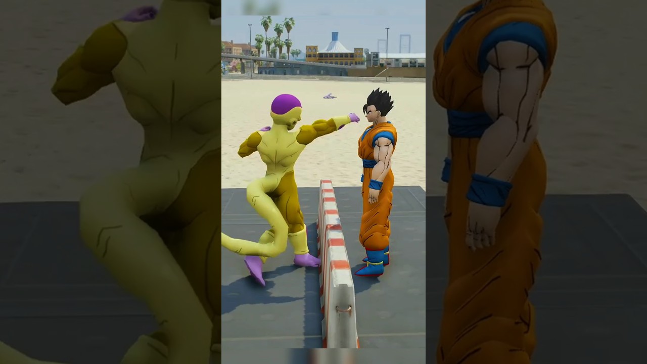 DRAGON BALL - SLAP BATTLE PART 2 | #Shorts | #DBZ | #GTA5
