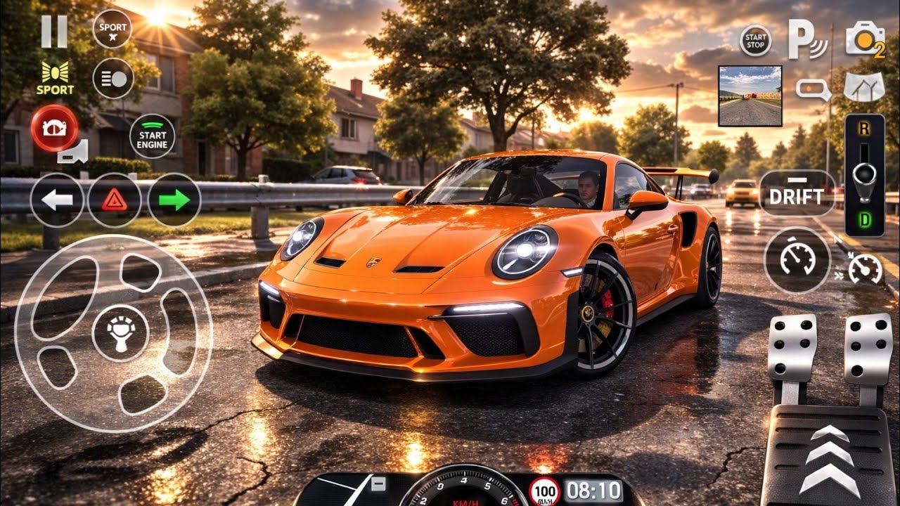 PORSCHE GT3 | DRIVING SCHOOL SIMULATOR 