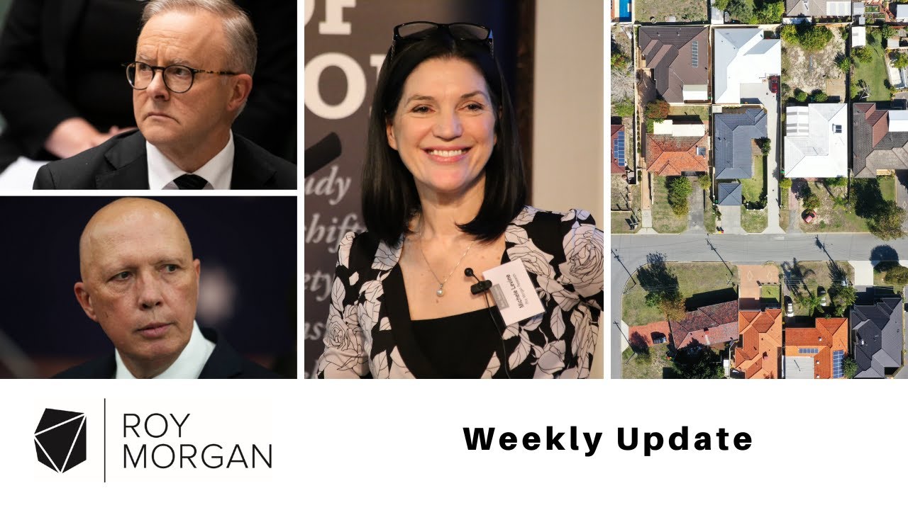 Roy Morgan Update Feb 28, 2023 - Federal Voting Intention, Consumer Confidence & Mortgage Stress