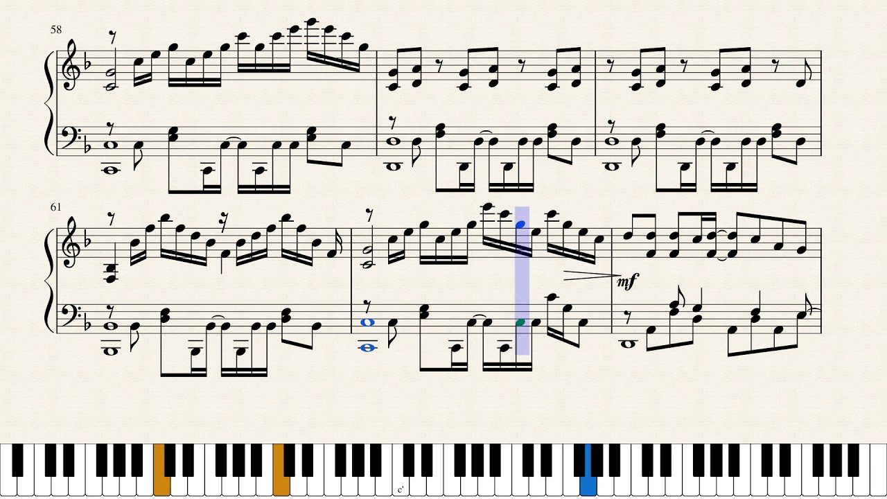 Madan Senki Ryukendo - Ryukendo OP 1 (piano cover)