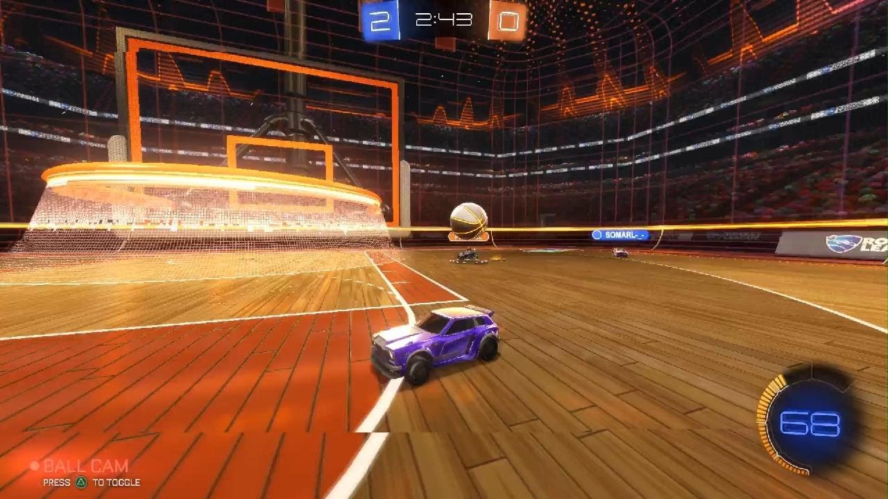 Rocket League hoops gold to plat