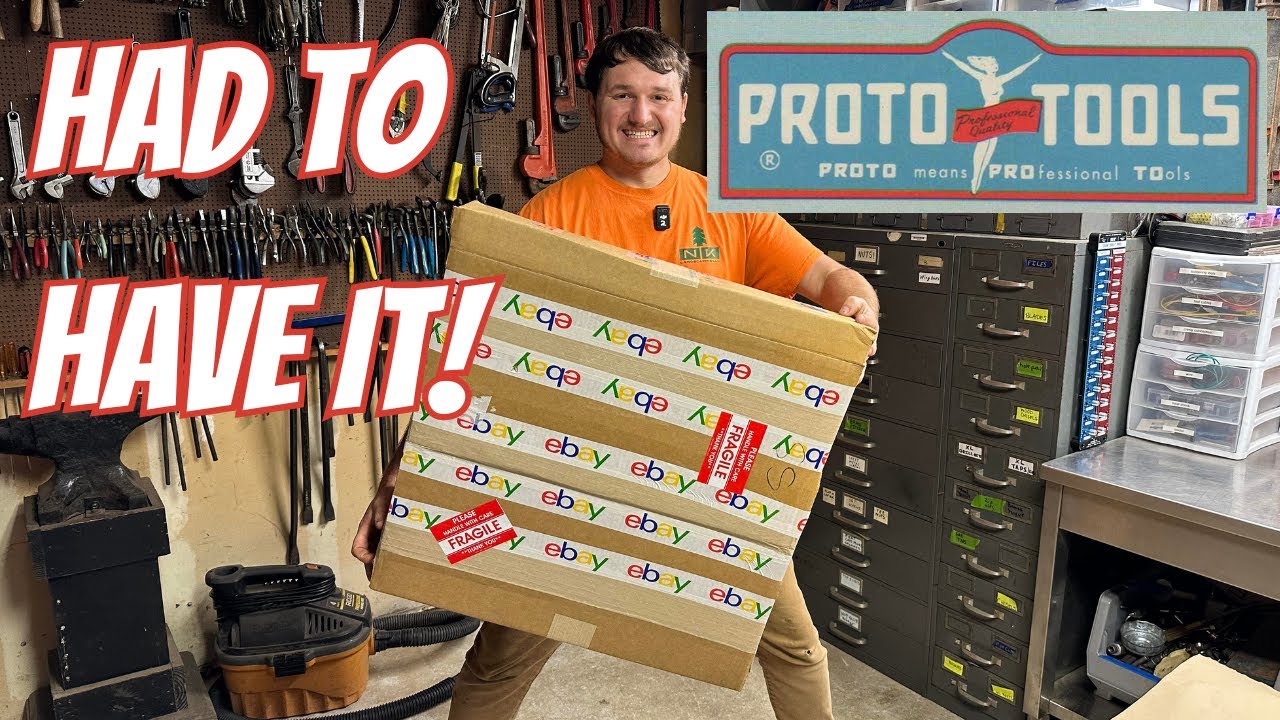 I bought a Vintage Proto Tool Board on Ebay! A Collector's Dream Find!